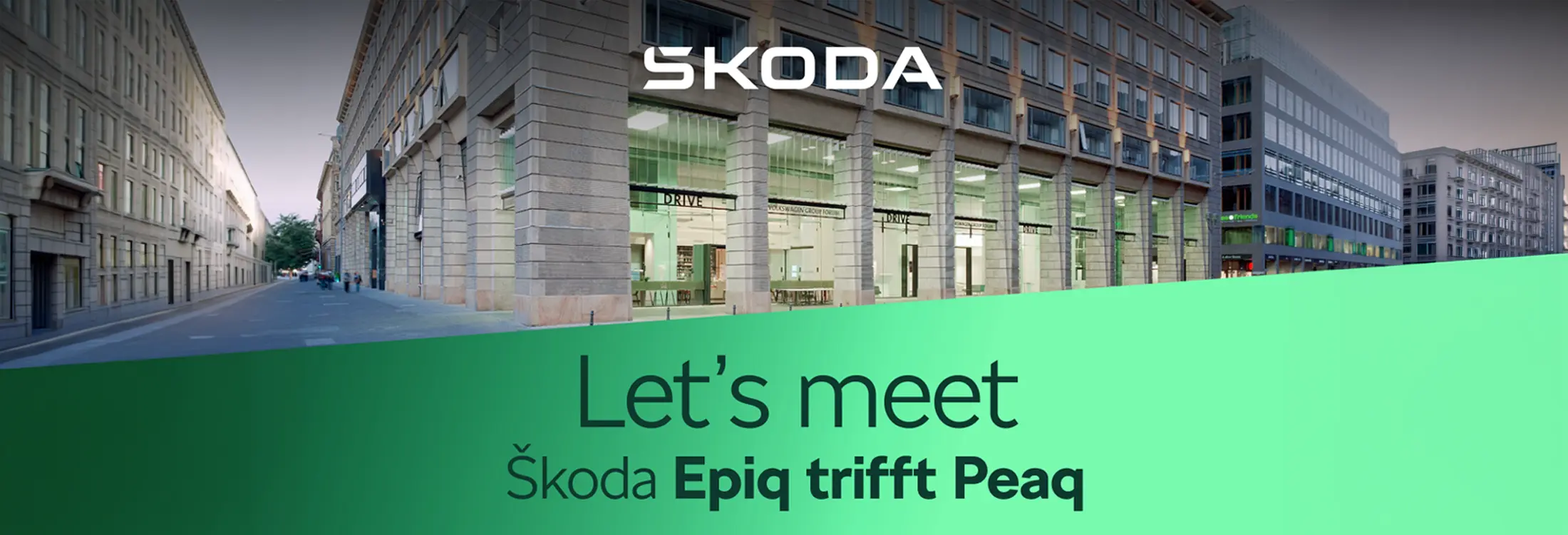 Škoda Epiq trifft Peaq Škoda Epiq trifft Peaq