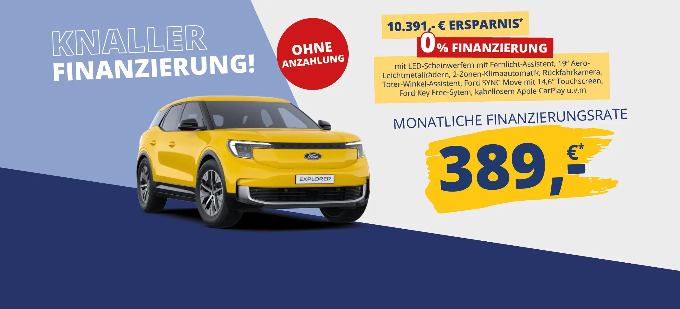 Ford 0%-Aktion - Ford Explorer