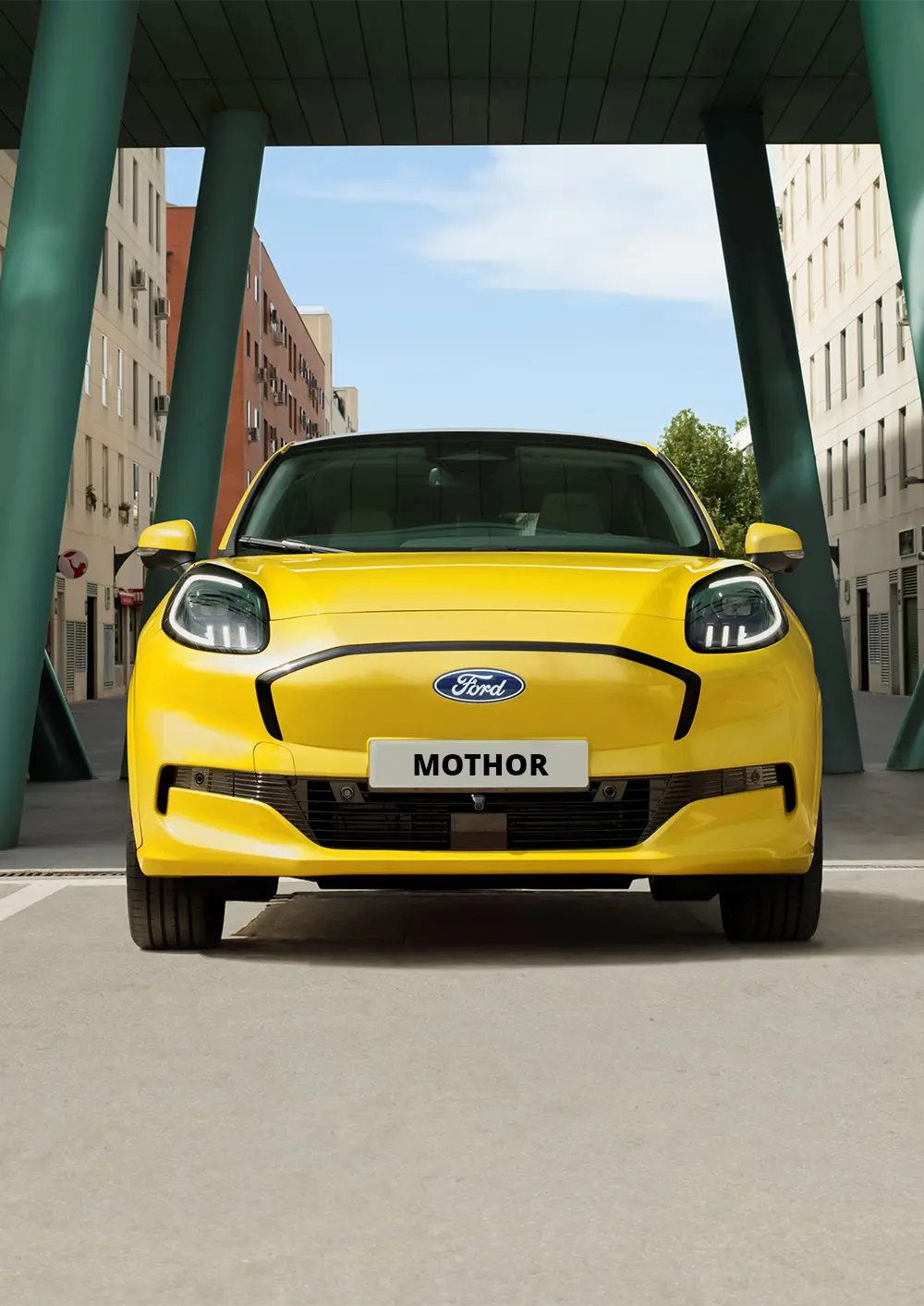 Der Ford Puma Gen-E - Frontansicht- Jetzt im Ford Autocenter Mothor in Stendal, Gardelegen oder Brandenburg kaufen oder leasen