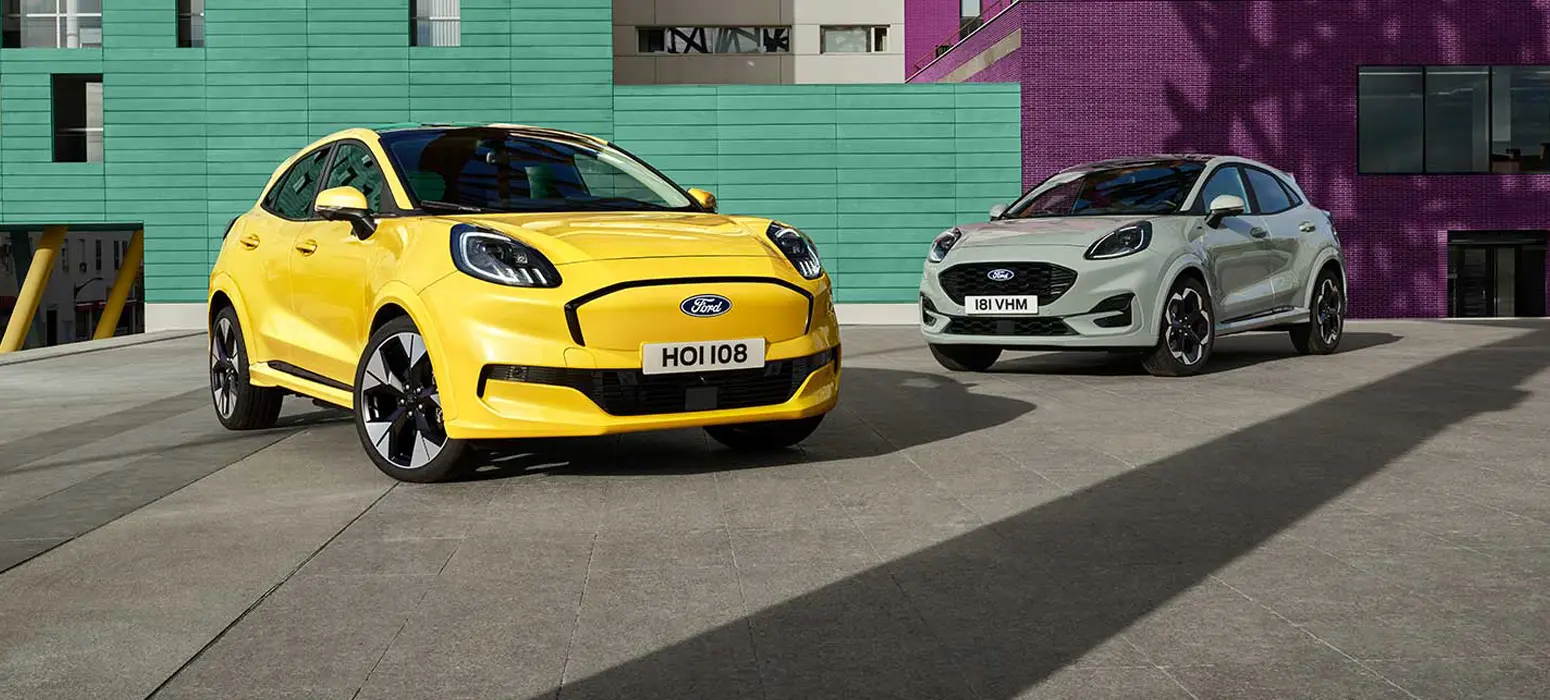 Der Ford Puma Gen-E - Farbvarianten - jetzt im Autocenter Mothor in Brandenburg kaufen oder leasen