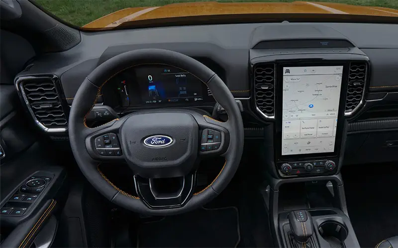 Der Ford Ranger XLT - Innenansicht- Jetzt den Ranger XLT bei deinem Ford Autocenter Mothor in Brandenburg, Stendal oder Gardelegen leasen