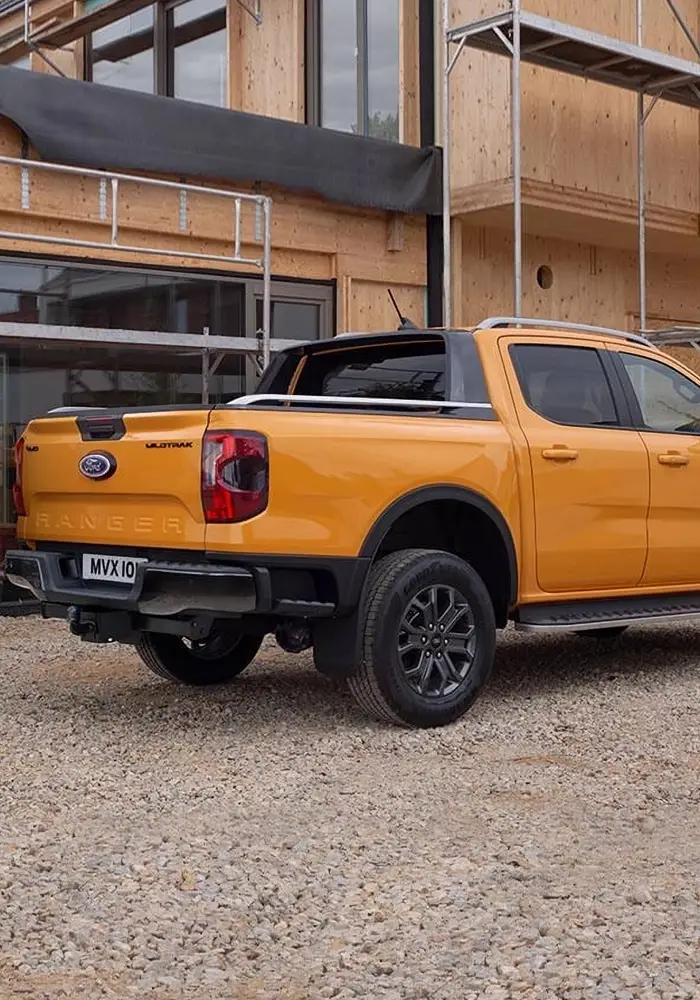 Der Ford Ranger XLT - Heckansicht- Jetzt den Ranger XLT bei deinem Ford Autocenter Mothor in Brandenburg, Stendal oder Gardelegen leasen