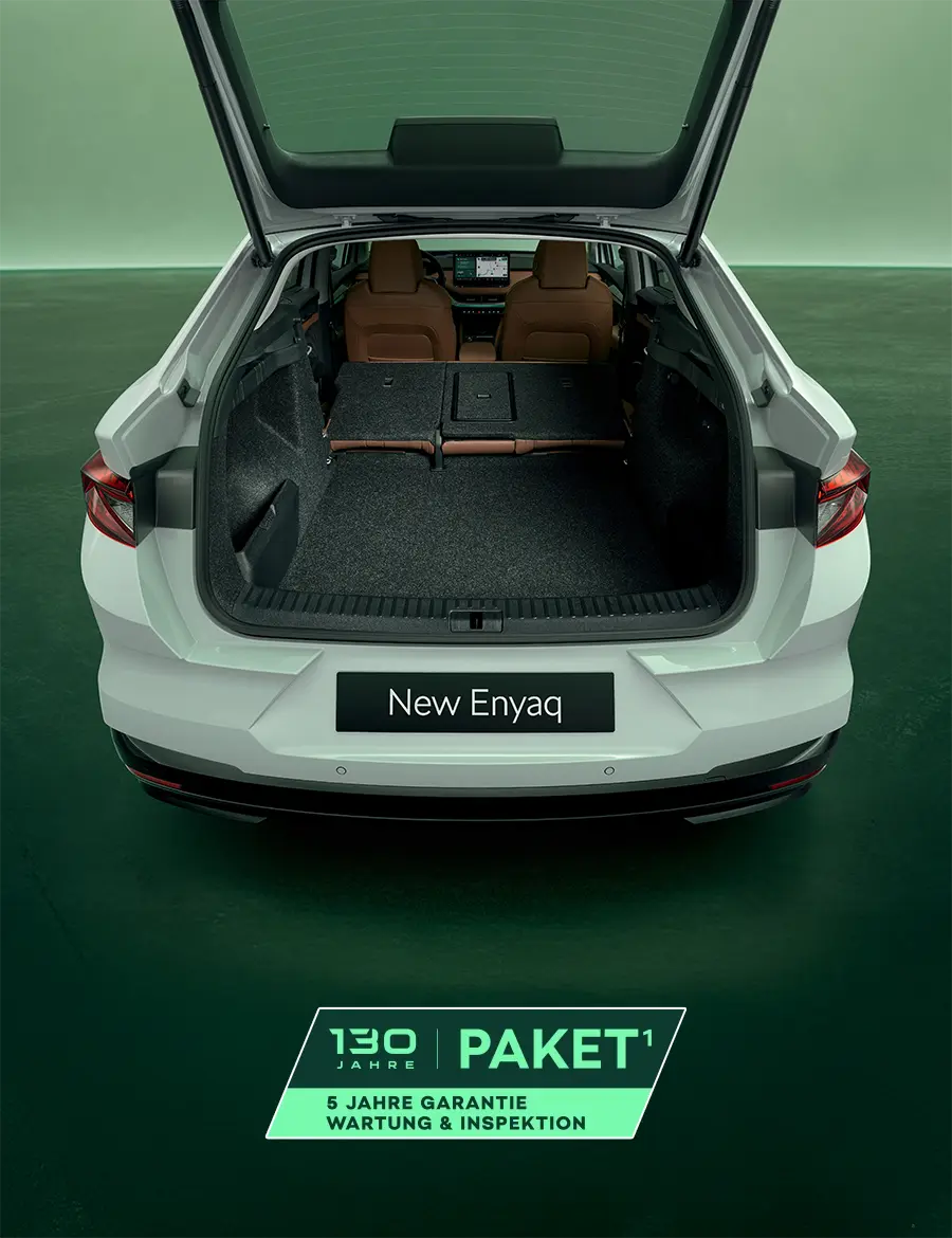 Der Skoda Enyaq Coupe - zusehen beim 30. Bauernmarkt der Altmark - am 27. September bei der Autohaus Thormann Skoda Roadshow