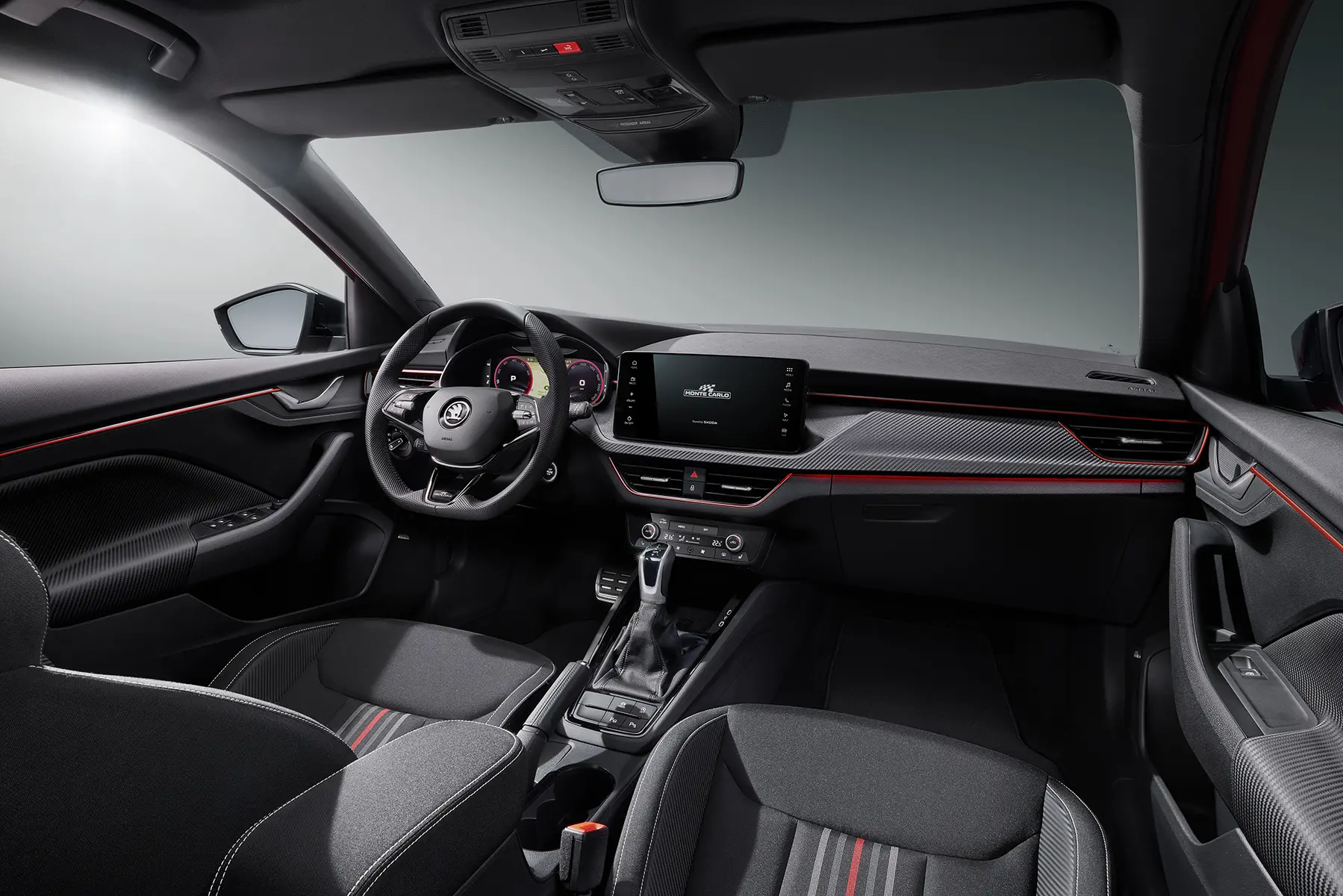 Der Skoda Kamiq - Innenansicht- Jetzt den Kamiq bei deinem Skoda Autohaus Thormann / Mothor in Stendal, Gardelegen oder Brandenburg kaufen oder leasen!