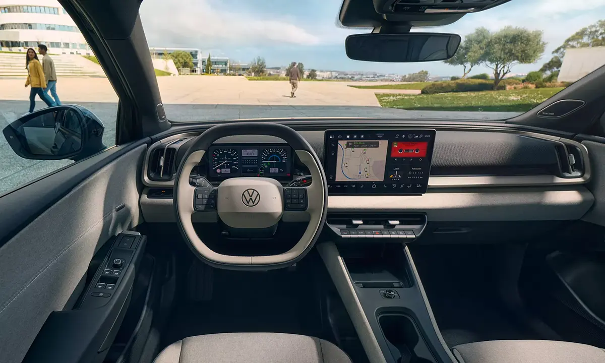 Der Volkswagen ID. Cross - Ansicht Cockpit - Jetzt den VW ID. Cross bei deinem Volkswagen Autohaus Mothor in Brandenburg leasen