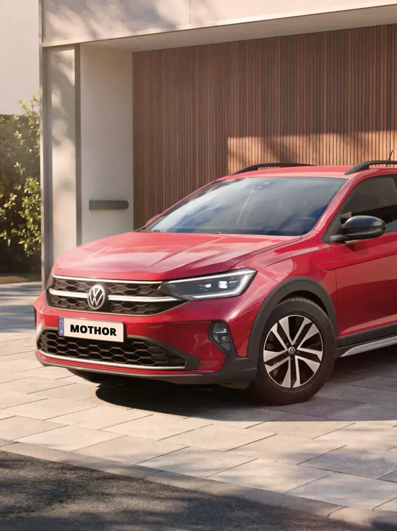 Der Volkswagen Taigo Energy - Frontansicht - Jetzt bei deinem Volkswagen Autohaus Mothor in Brandenburg leasen.