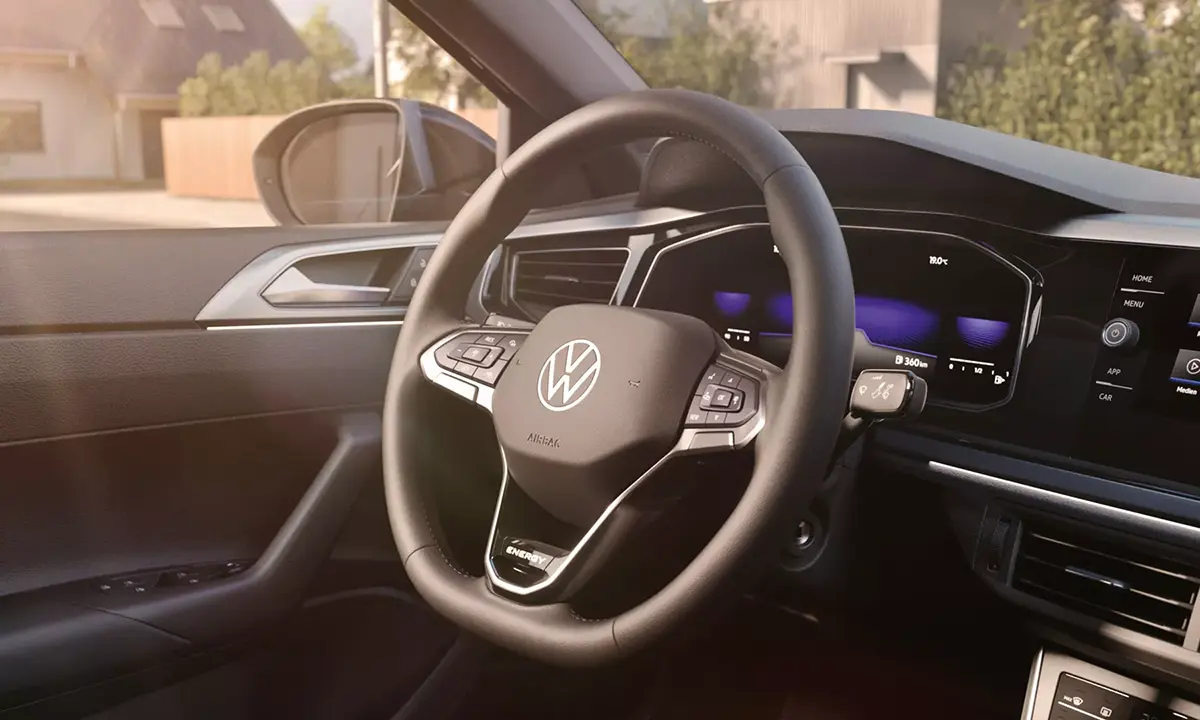 Der Volkswagen Taigo Energy - Innenansicht - Jetzt bei deinem Volkswagen Autohaus Mothor in Brandenburg leasen.