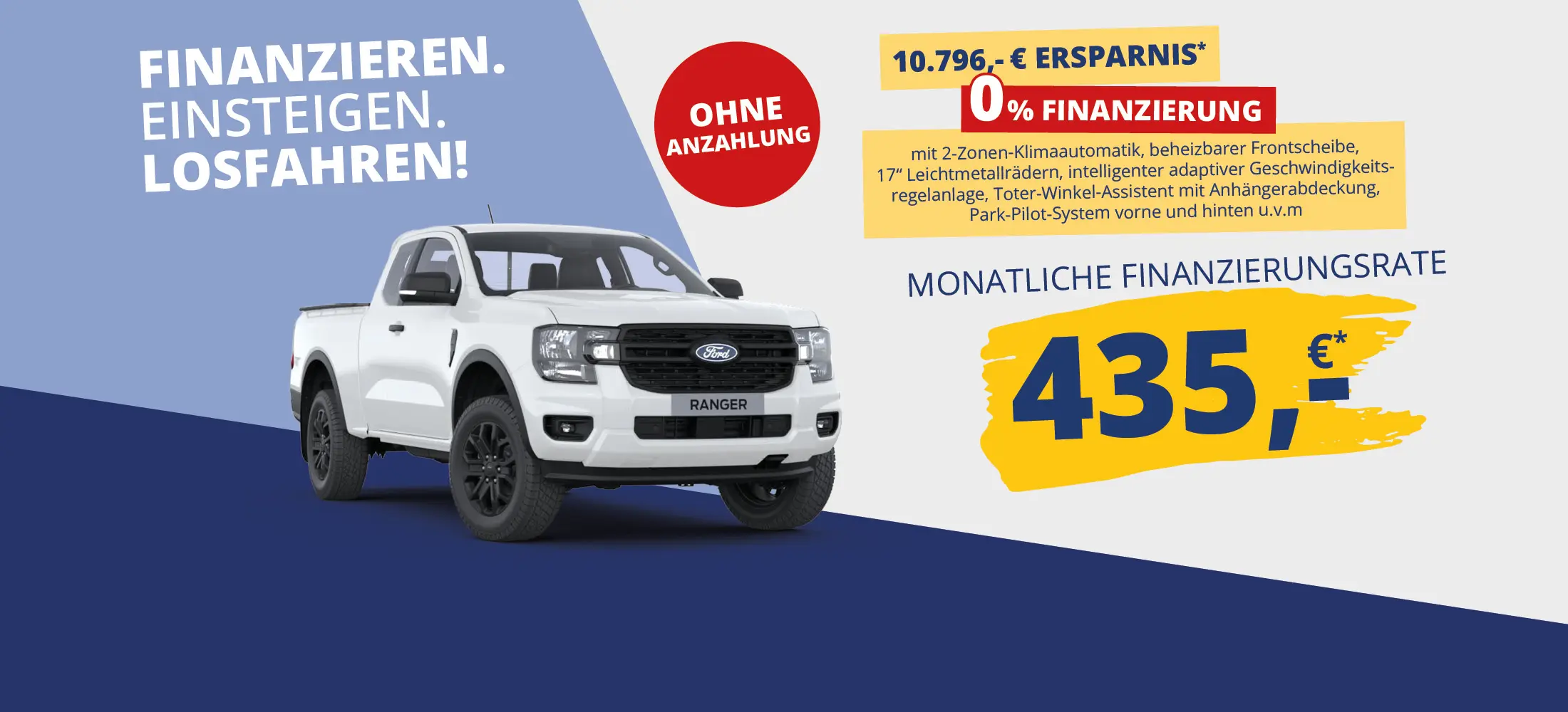 Ford 0%-Aktion - Ford Ranger