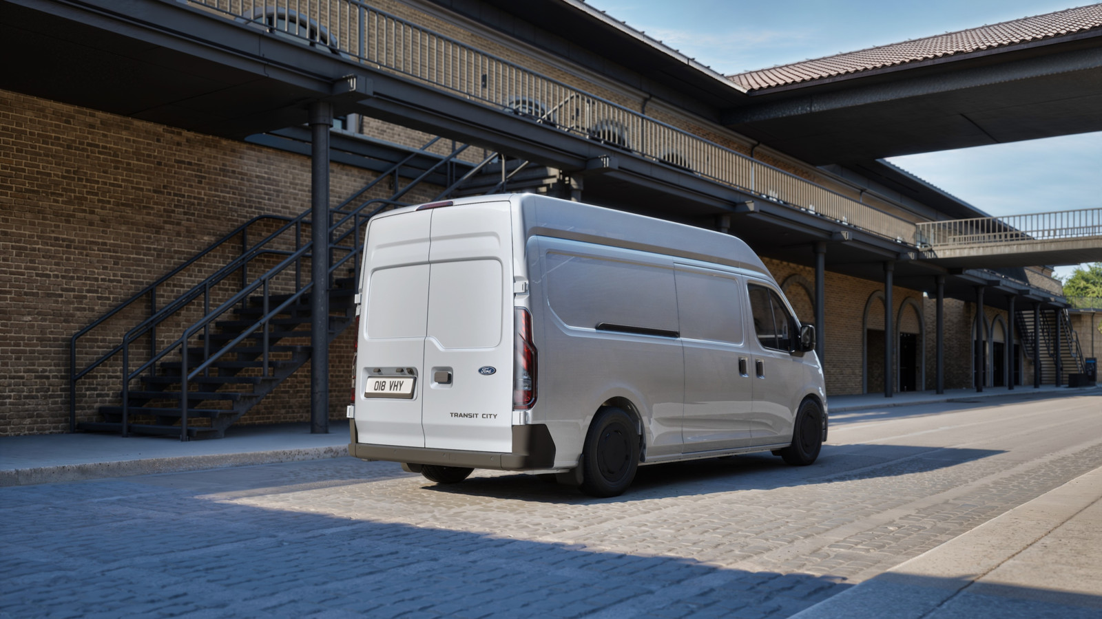 Ford Transit City - Heckansicht - im Autocenter Mothor in Gardelegen, Stendal und Brandenburg leasen, kaufen oder finanzieren