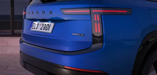 Skoda Peaq Sportline Heckdetailansicht