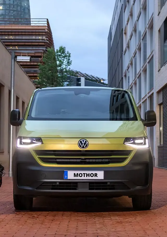 Der neue Volkswagen Transporter - Außenansicht- Jetzt den VW Transporter bei deinem Volkswagen Autohaus Mothor in Brandenburg leasen