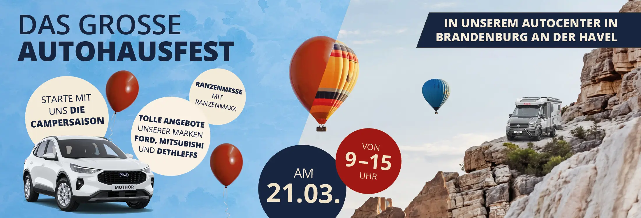 WIR WOLLEN FEIERN - FEIERE MIT!